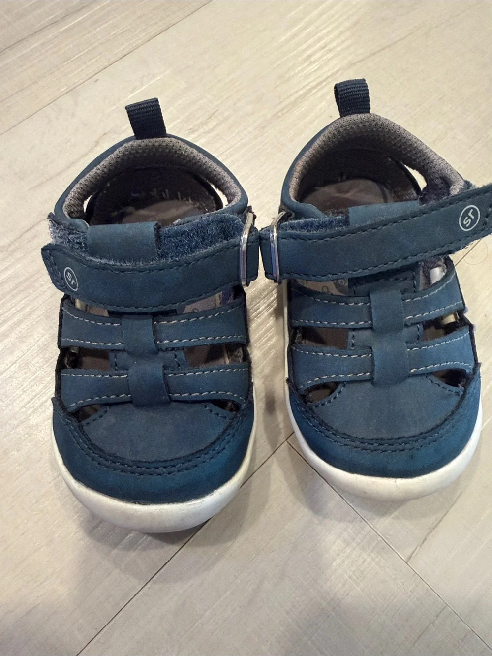 Stride Rite 360 Navy Blue Amos 4.0 Sandal